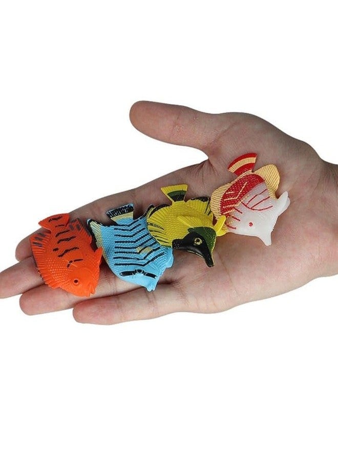 DIMAZO Small Kids Sea & Wild Animal Toys Sets for Fun, Educational, Spark Imagination and Learning (Multi Choice Sets) (COLOURFULL Fishes) 12pcs - Image 4